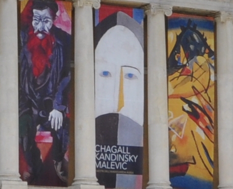 Chagall, Kandinsky, Malevic